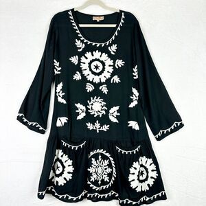 Scully Black and White Dress